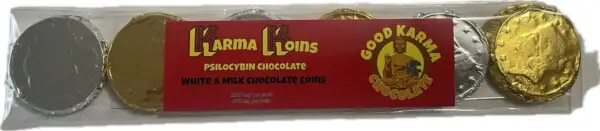 GOOD KARMA Chocolate Co. - KARMA KOINS - Psilocybin Chocolate Coins - 3000mg - Image 3