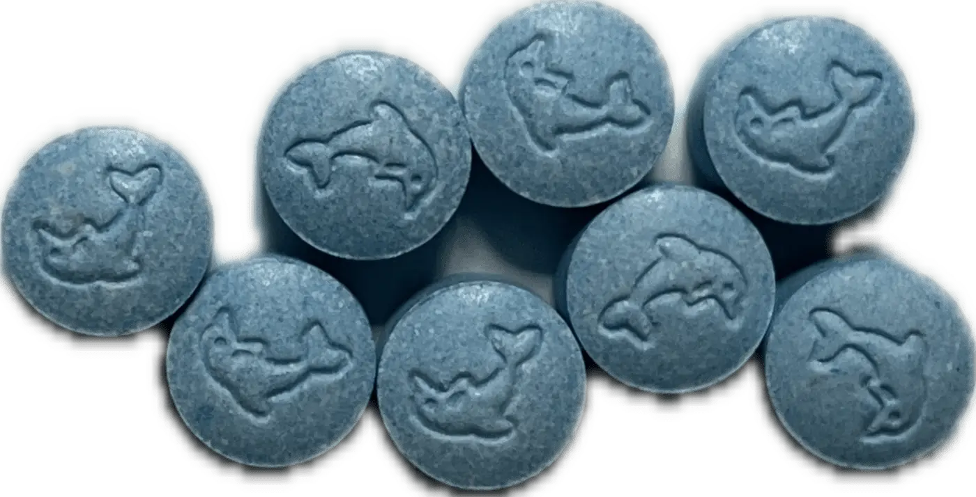 Blue Dolphin Pill (Ecstasy & MDMA)