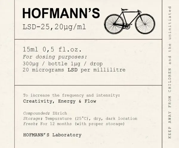 Hofmann's Microdose LSD Vial - Image 2