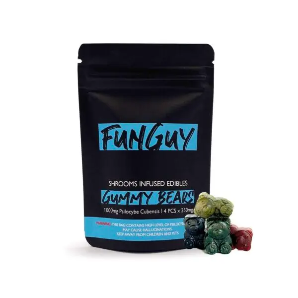 Assorted Magic Mushroom Gummy Bears - 1000mg - Funguy