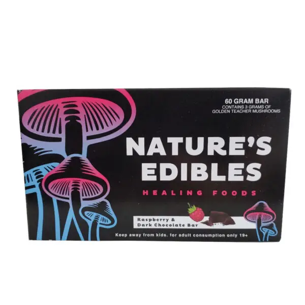 Belgian Magic Mushrooms Chocolate (Raspberry Dark Chocolate)