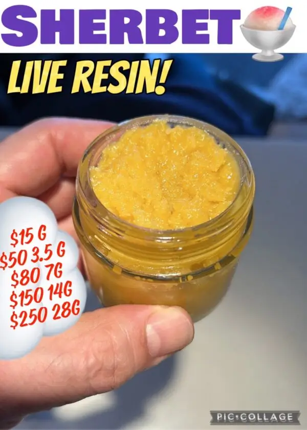 Sherbert - Live Resin!