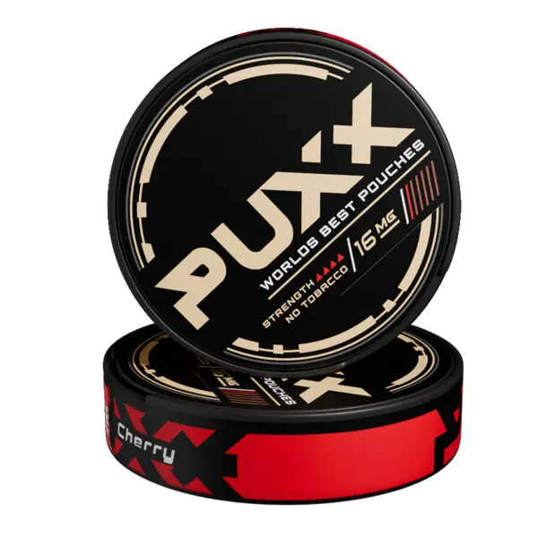 Puxx - Nicotine Pouches - Cherry - 6mg; 16mg