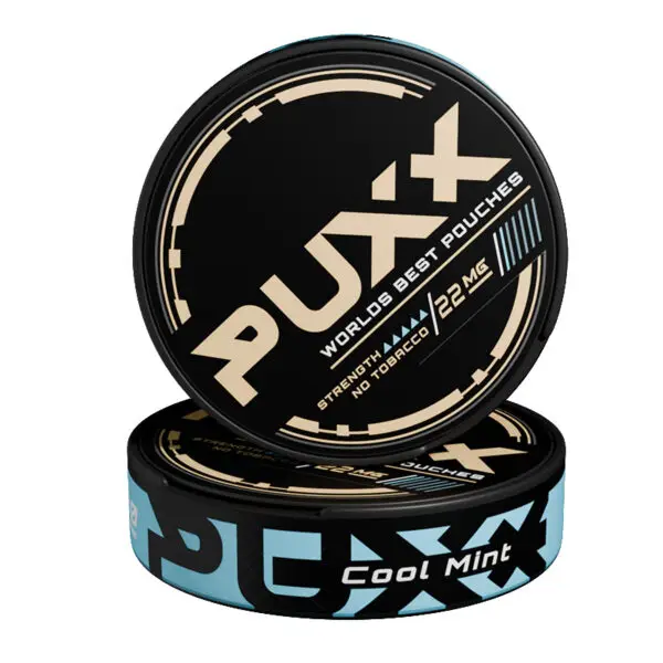 Puxx - Nicotine Pouches - Cool Mint - 6mg; 12mg; 16mg; 22mg