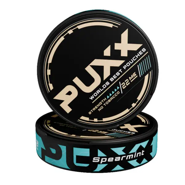 Puxx - Nicotine Pouches - Spearmint - 6mg; 12mg; 16mg; 22mg