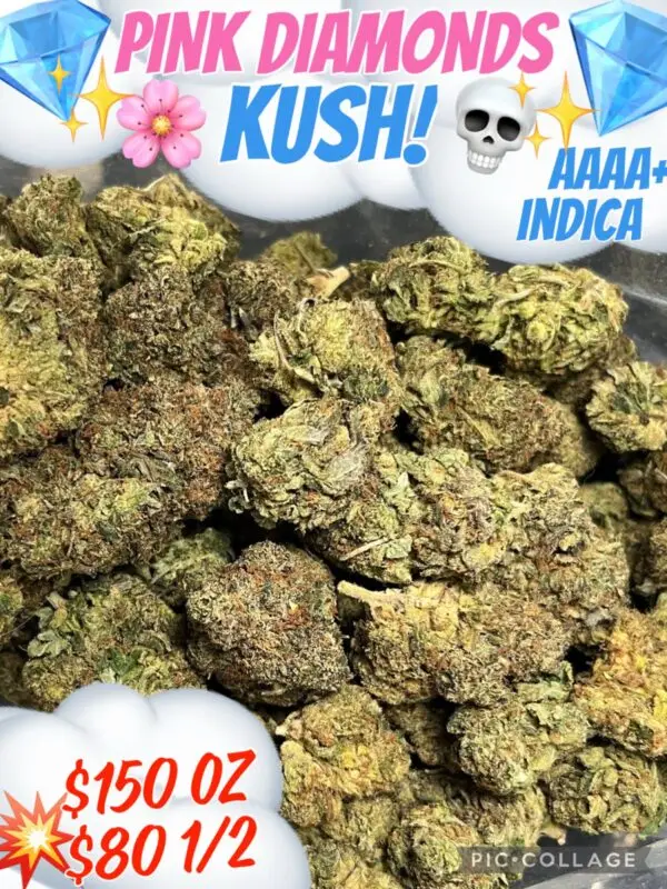 Pink Diamonds Kush - AAAA+ Indica